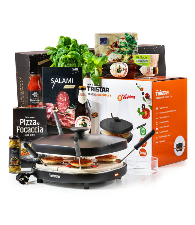 Kerstpakket Pizza Fun Cooking