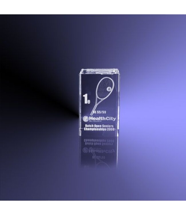 Award model "blok" - 5x5x8 cm