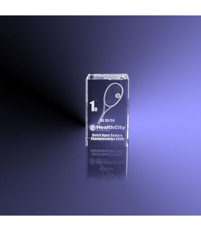 Award model "blok" - 9x6x6 cm