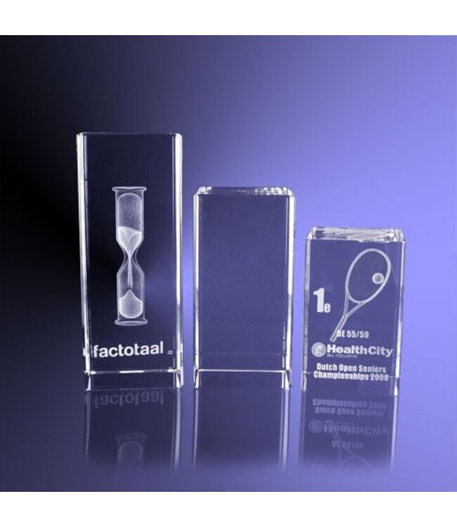 Award model "blok" - 13x5x5 cm