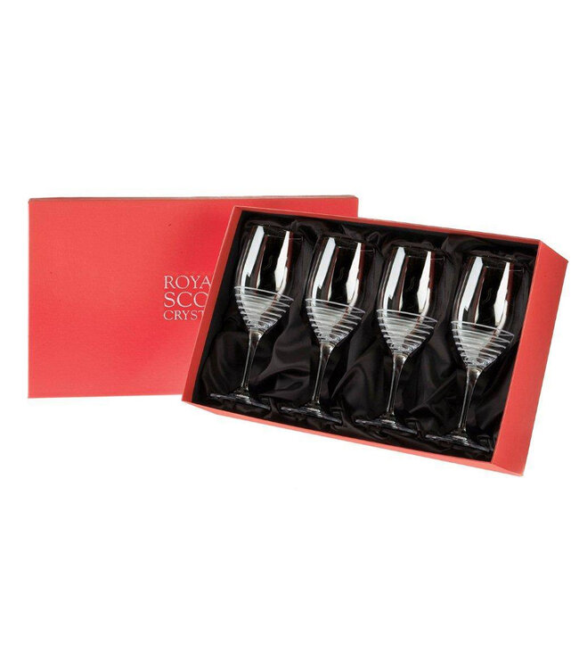 Set van 4 wijnglazen "Elements"