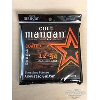 Curt Mangan 35004 12-54 PhB Coated Long Life gitaar snaren