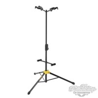 Hercules GS-422-B Dubbel Gitaarstatief Autogrip Systeem met bodysteun