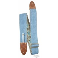 LM Straps Vintage Denim The Mom Jean Blue