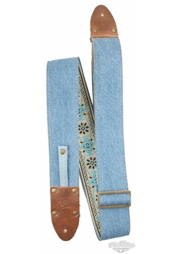 LM Straps LM Straps Vintage Denim The Mom Jean Blue