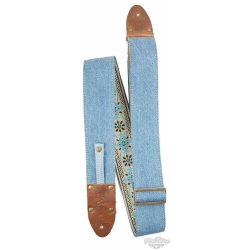 LM Straps LM Straps Vintage Denim The Mom Jean Blue