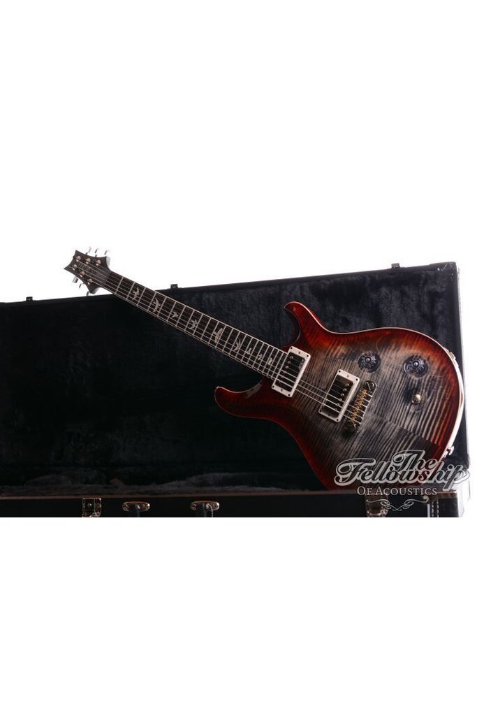 PRS McCarty Artist 10 top Crooked Charcoal Cherry RW neck