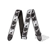 Fender 2inch Monogrammed Gitaarband zwart/lichtgrijs/donkergrijs