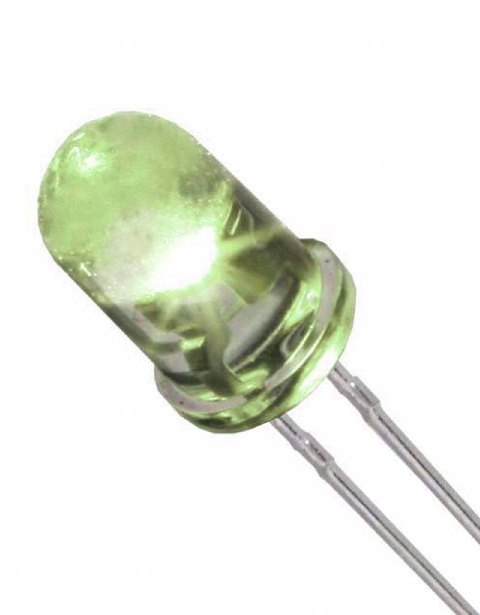 Led 5mm Leaf Green Helder