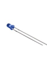LED 3 mm blauw diffuus