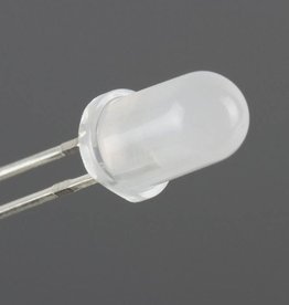 LED groen diffuus 5 mm