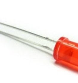 LED 5 mm rood diffuus