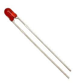 LED 3 mm rood diffuus