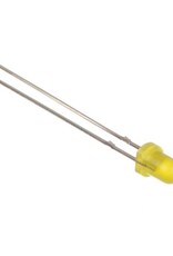 LED 3 mm geel diffuus