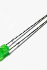 LED 3 mm groen diffuus