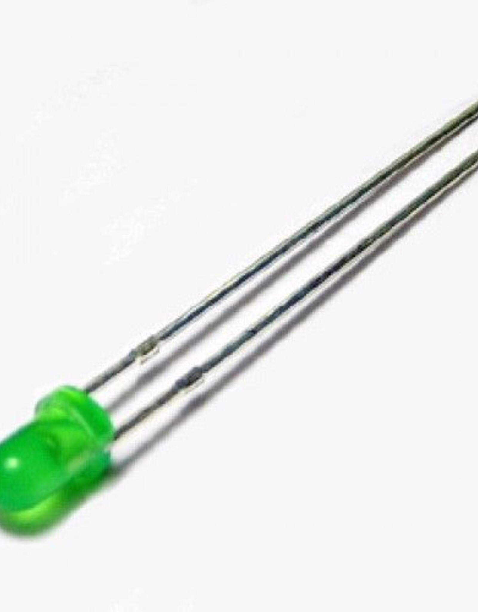 LED 3 mm groen diffuus
