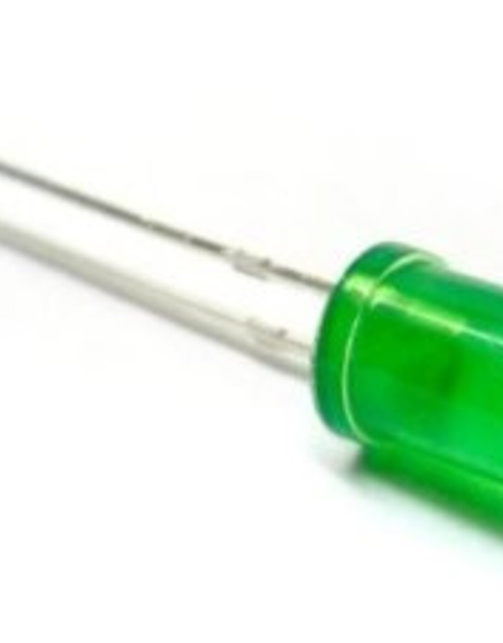 LED 5 mm groen diffuus