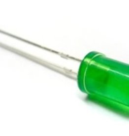 LED 5 mm groen diffuus