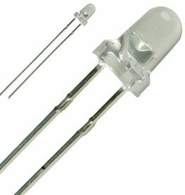 LED 3 mm helder blauw