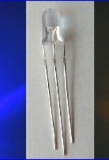 LED duo 5mm Amber Blauw