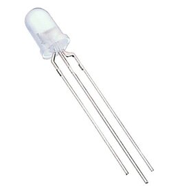 LED duo 5mm Amber Blauw