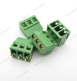 Printconnector met schroefbevestiging 3 voudig