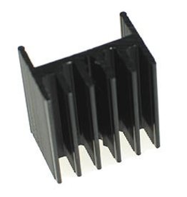 TO-220 Koellichaam Zwart