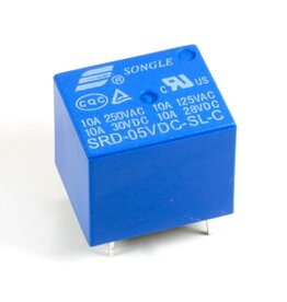 Print relais 5V 10A