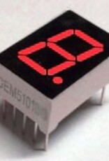7 Segment Display Rood, 0.56" Common Cathode