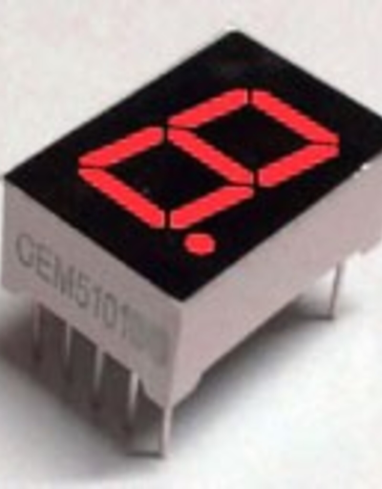 7 Segment Display Rood, 0.56" Common Cathode