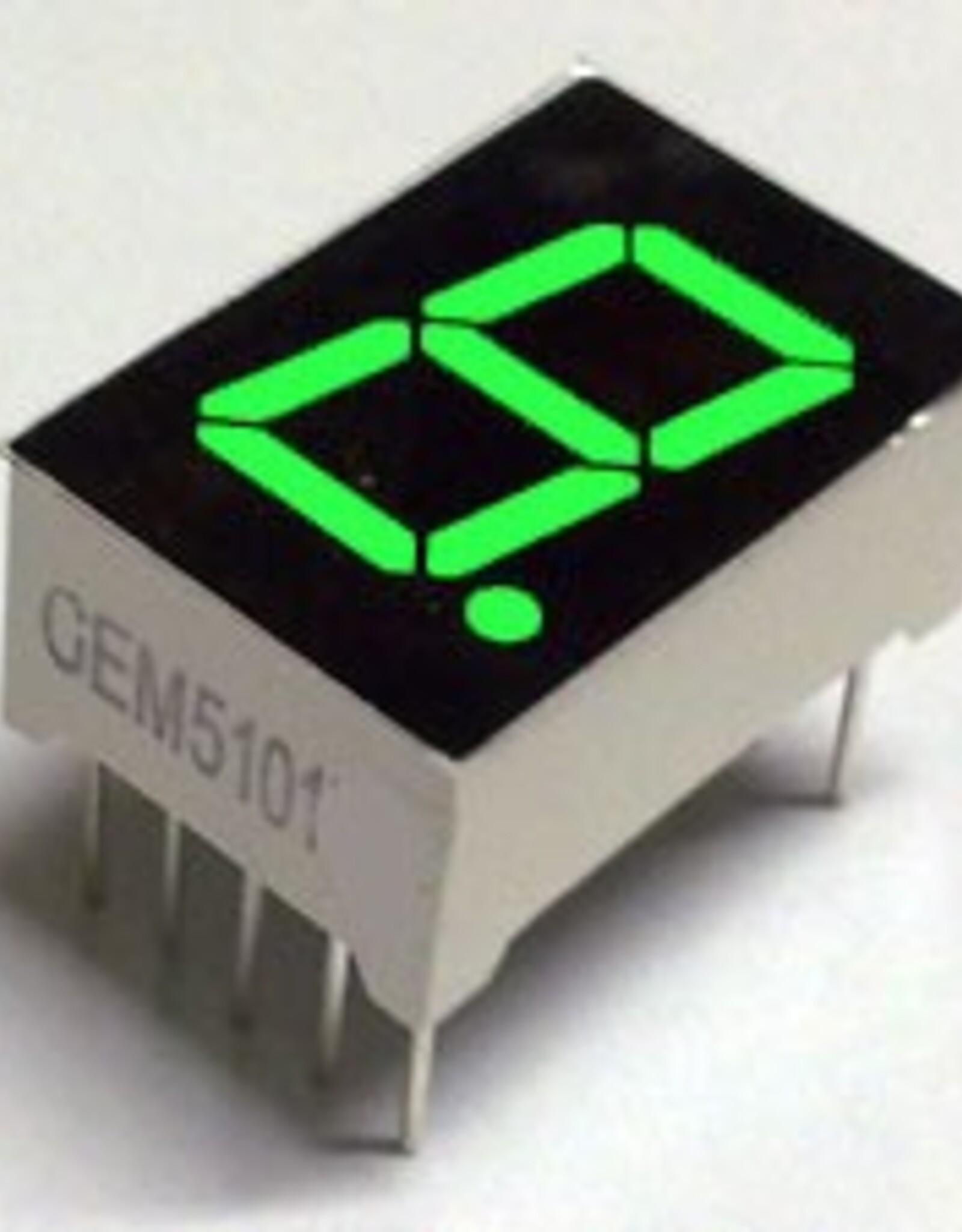 7 Segment Display Groen, 0.56" Common Anode