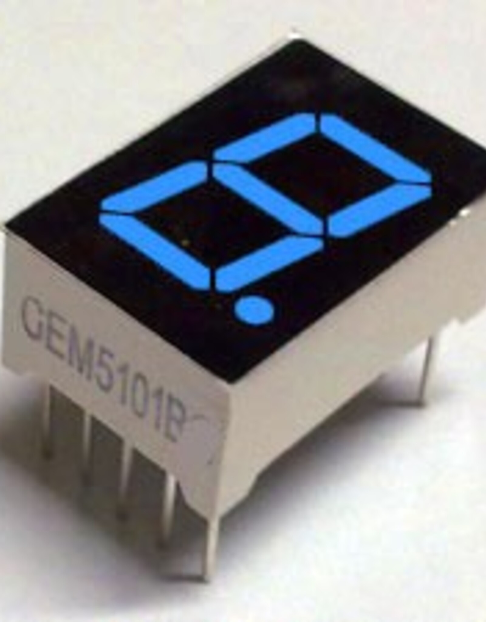 7 Segment Display Blauw, 0.56" Common Anode