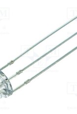 Led 5mm Rood/Warm Wit Helder