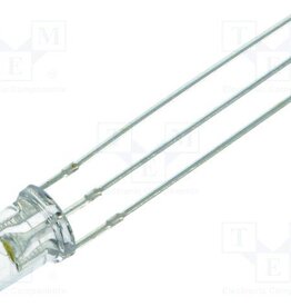 Led 5mm Rood/Warm Wit Helder