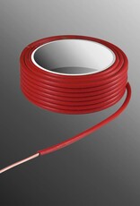 Project Draad H05V-U 2,5 x 0,5mm², Massieve Kern, Brand Vertragend - Rood