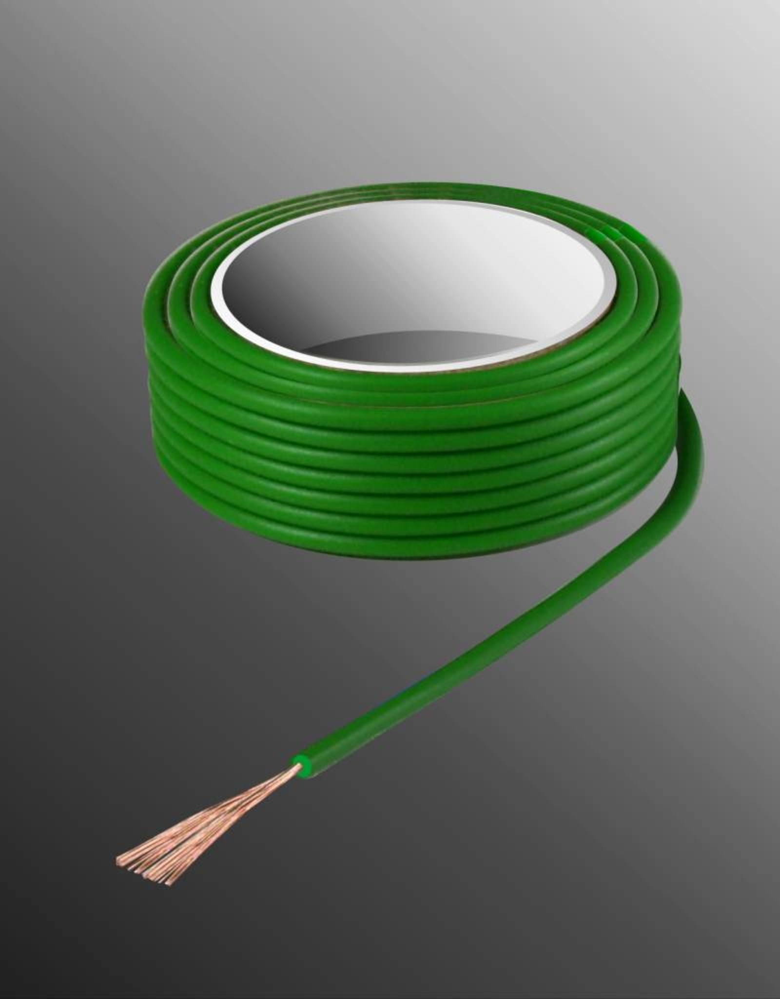 Project Draad H05V-K 2,5 x 0,5mm², Multivezel Kern, Brand Vertragend - Groen