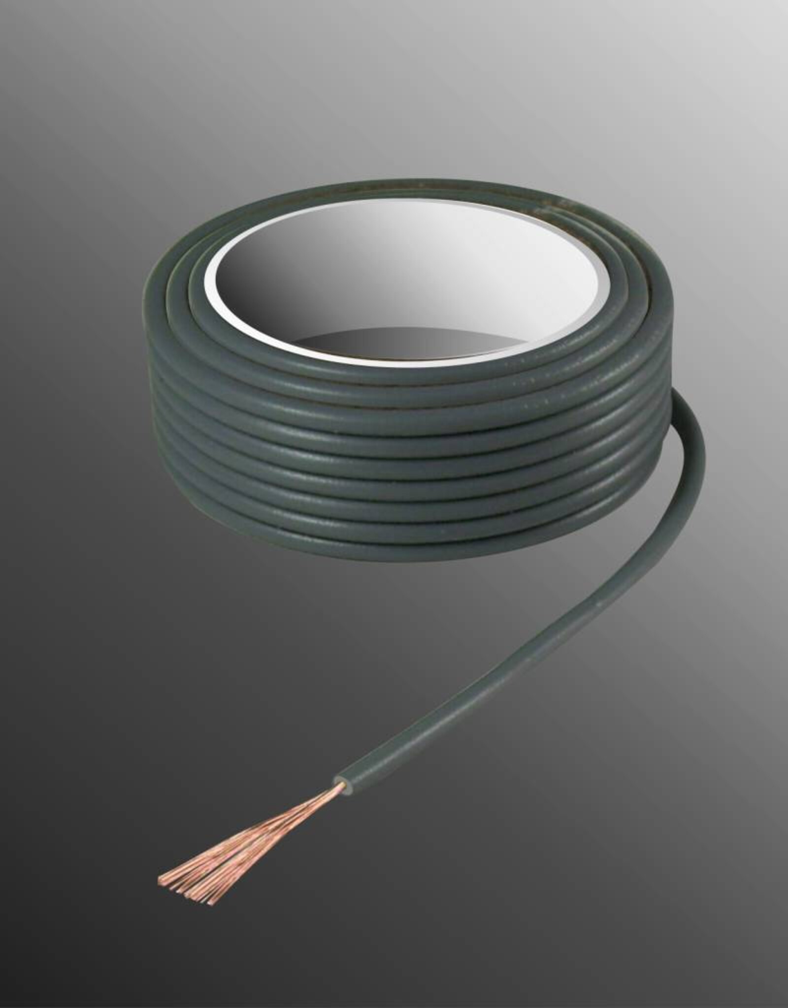 Project Draad H05V-K 2,5 x 0,5mm², Multivezel Kern, Brand Vertragend - Grijs