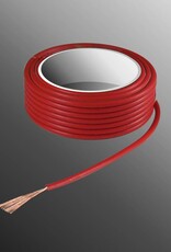 Project Draad H05V-K 2,5 x 0,5mm², Multivezel Kern, Brand Vertragend - Rood