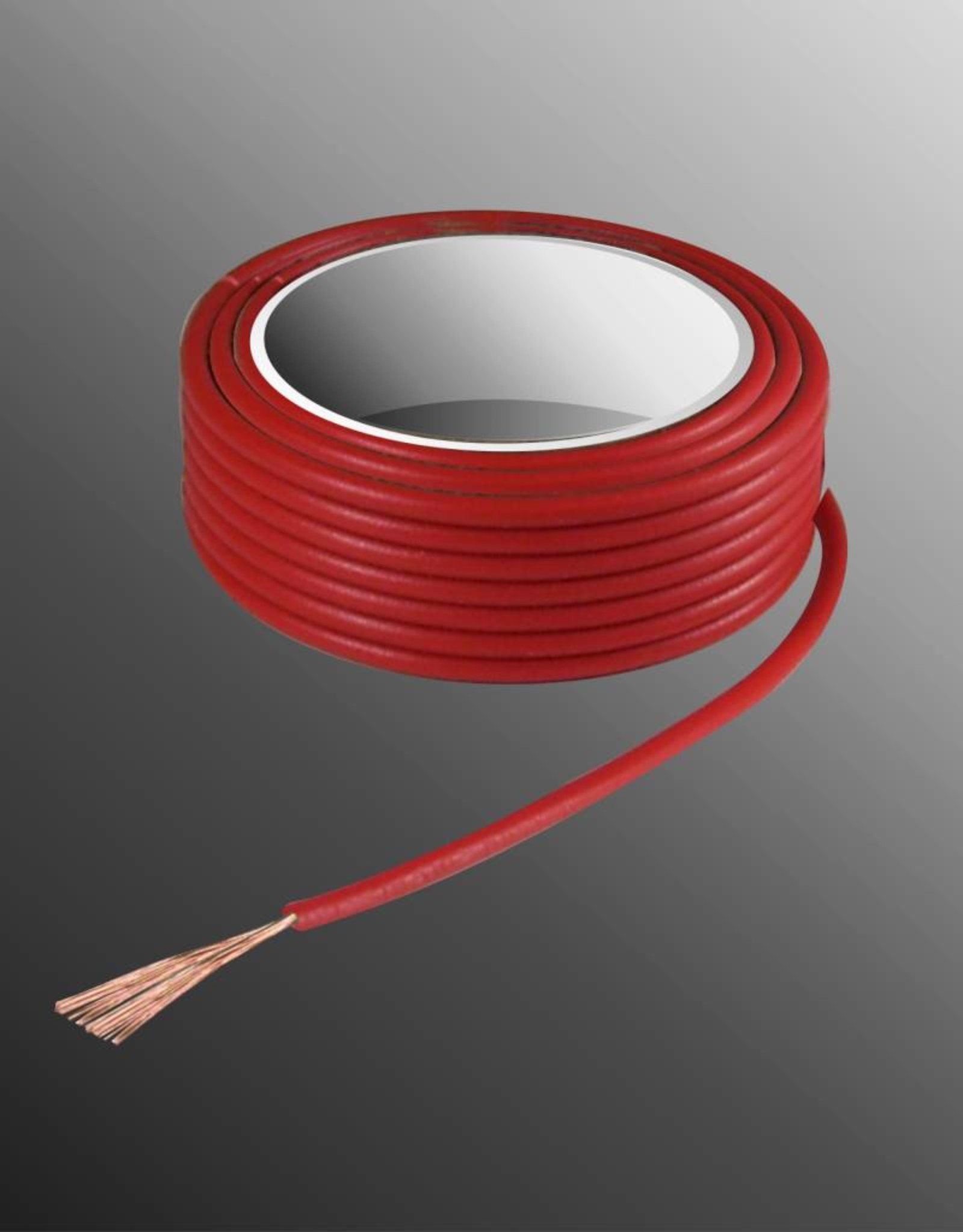 Project Draad H05V-K 2,5 x 0,5mm², Multivezel Kern, Brand Vertragend - Rood