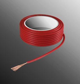 Project Draad H05V-K 2,5 x 0,5mm², Multivezel Kern, Brand Vertragend - Rood