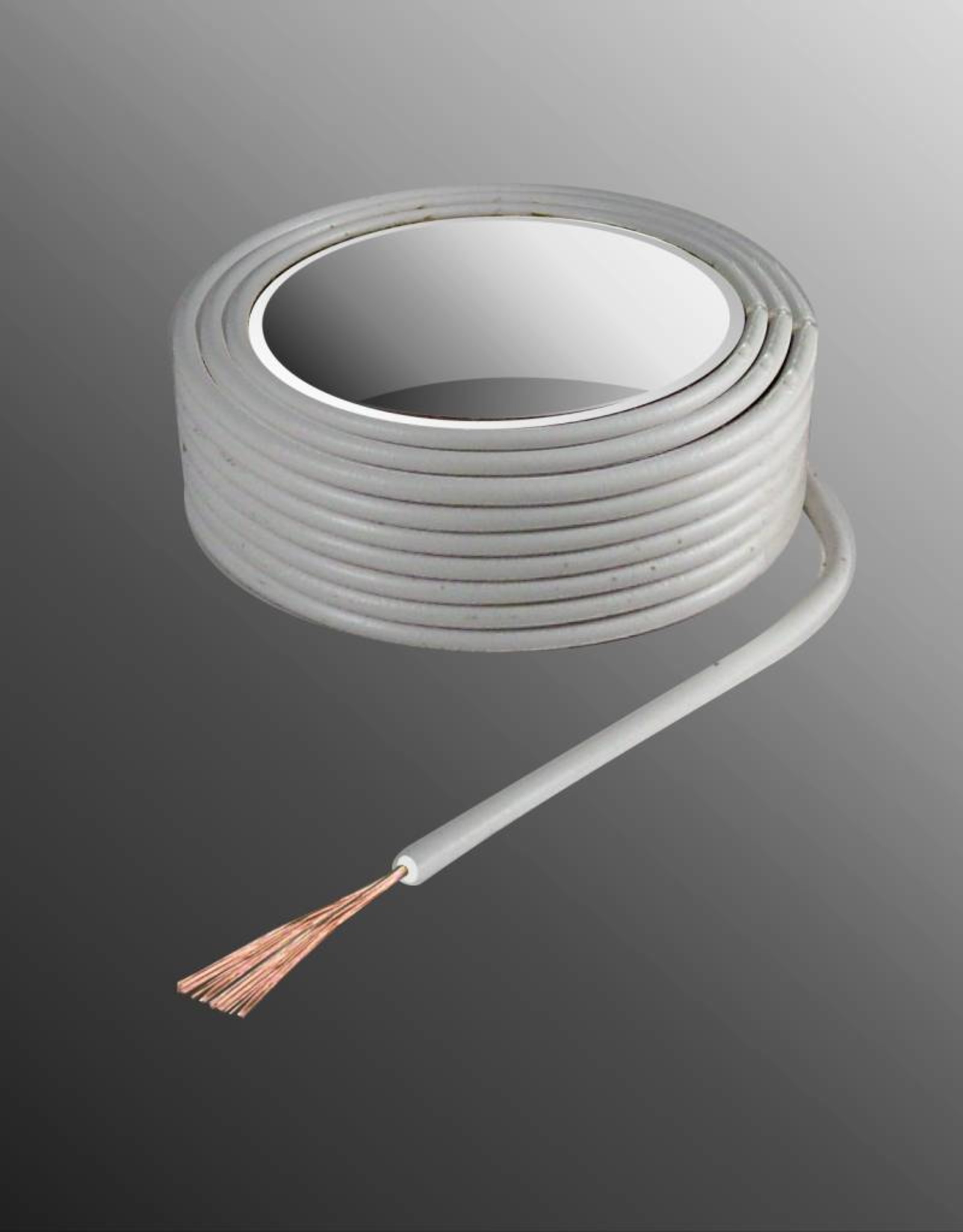 Project Draad H05V-K 2,5 x 0,5mm², Multivezel Kern, Brand Vertragend - Wit