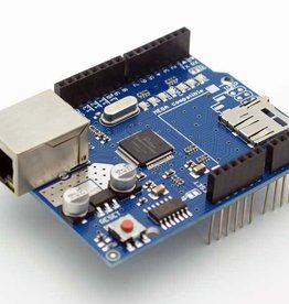 Ethernet Shield W5100 met micro SD-card reader