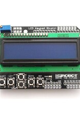 LCD Shield 2 x 16 Karakters wit op blauw