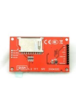 LCD/TFT SPI RGB Scherm 2.2 " met SD Kaart Reader