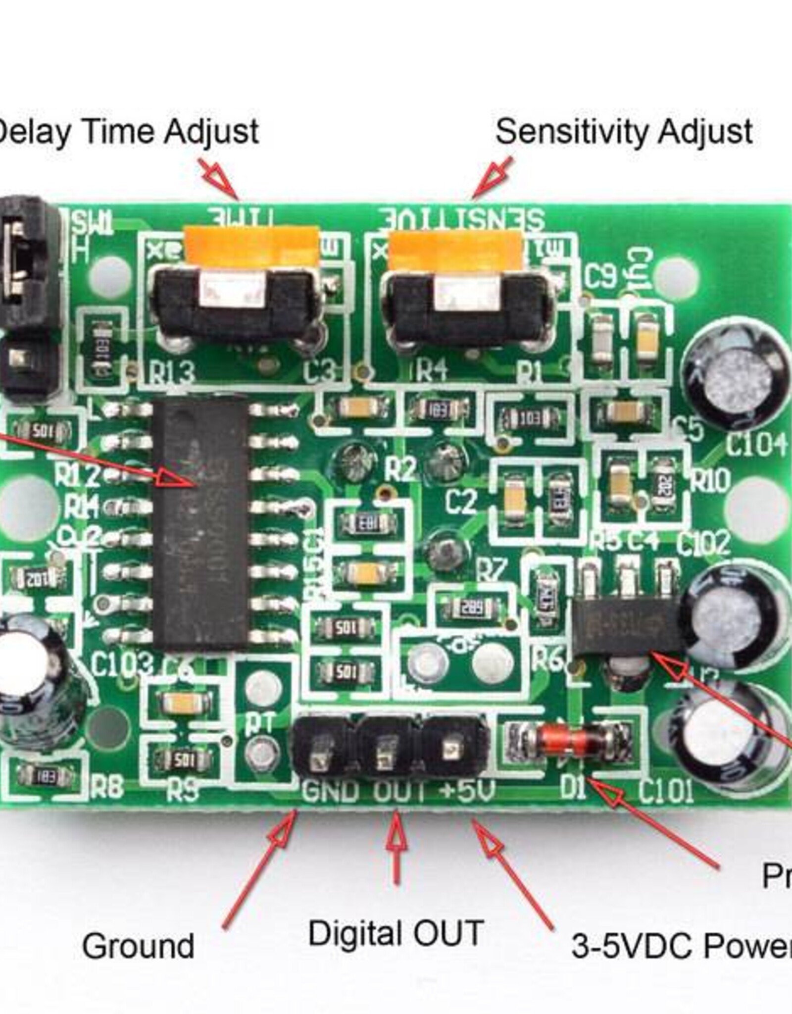 PIR Beweging Detectie Module