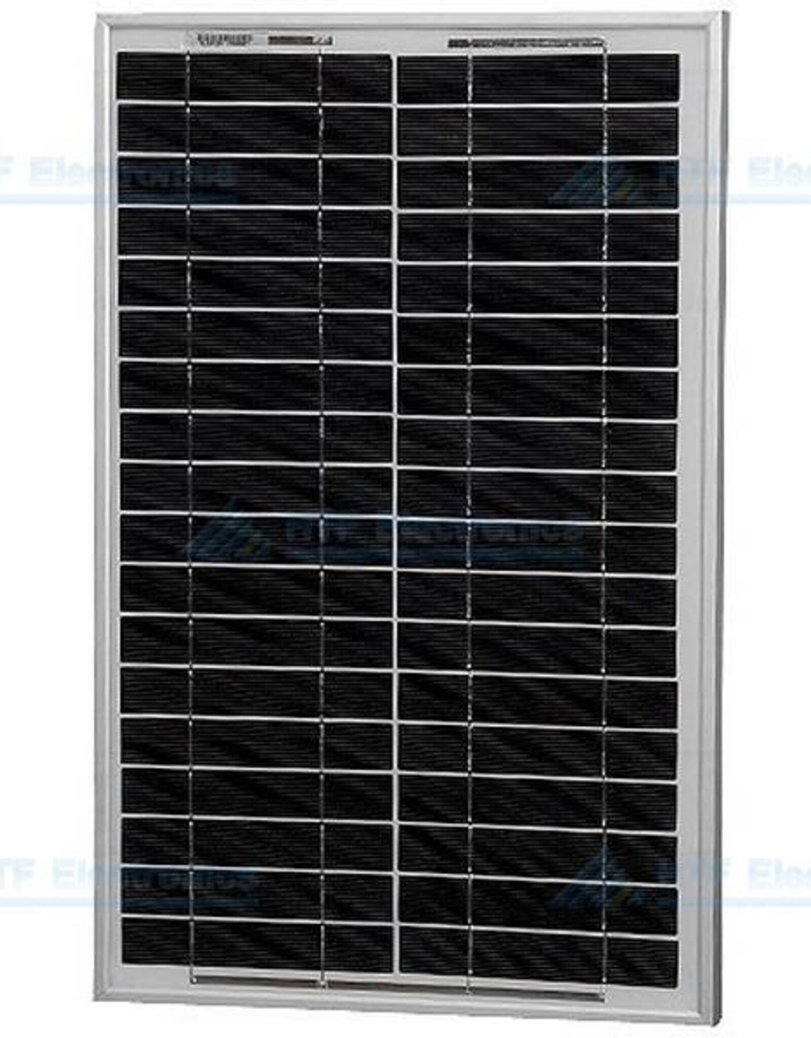 Polykristallijn Zonnepaneel 17,49V, 1,14A, 20W