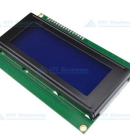 LCD Module Blauw Wit 20 x 4 Karakters met I2C Aansturing