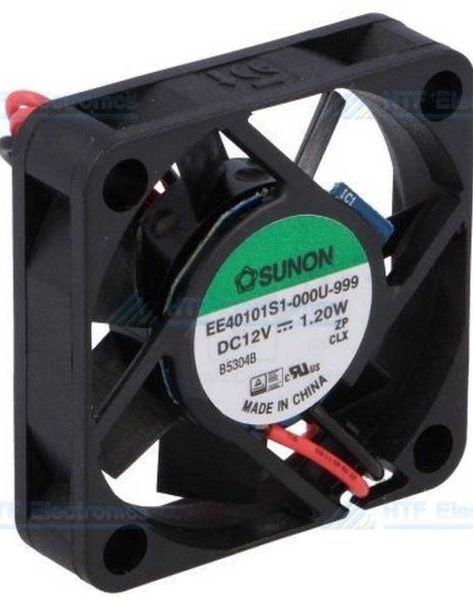 Borstelloze Ventilator 40x40x10mm 12V DC
