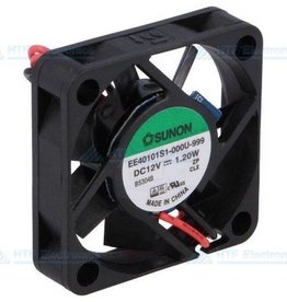 Borstelloze Ventilator 40mm 12V DC