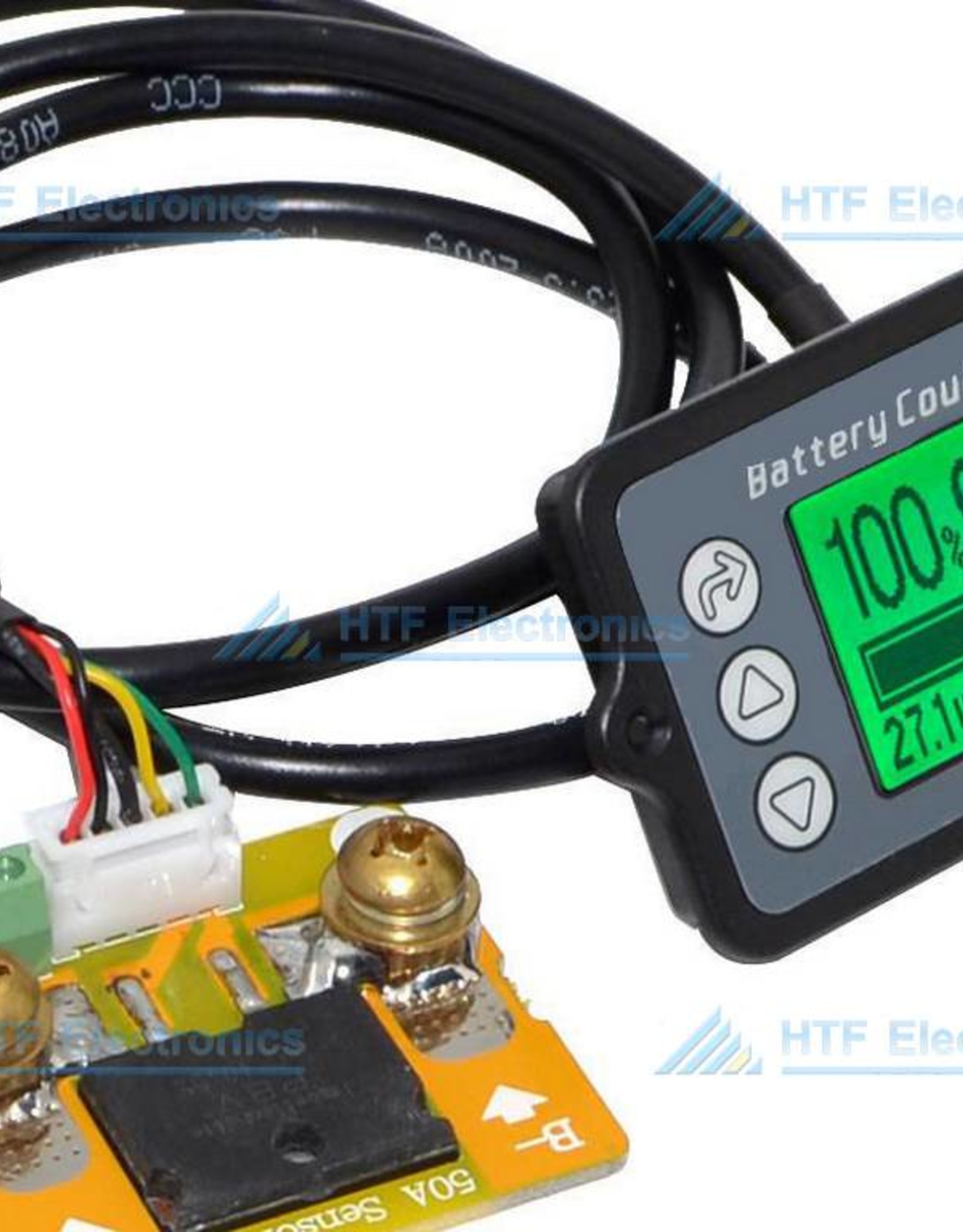 Hoge Precisie Capaciteits Meter Module 8-80V DC, 50A